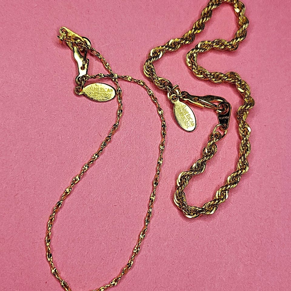 Gold Rope Chain Bracelets
